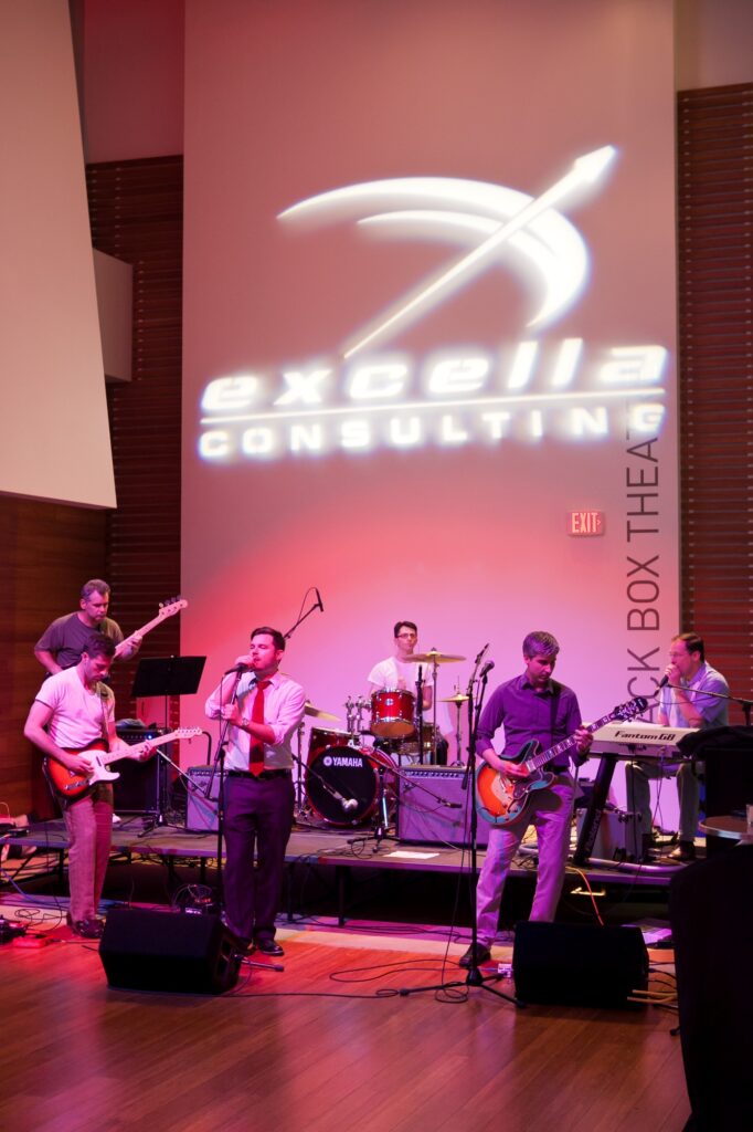 Excella Consulting Detached Retina band corporate event Washington DC