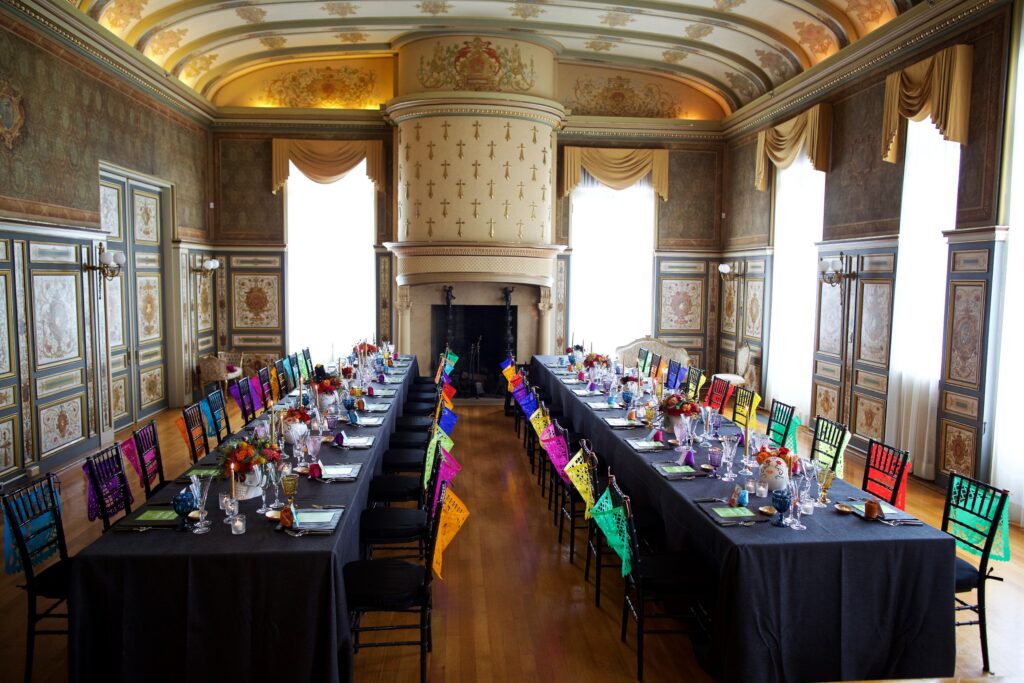 corporate event luncheon Washington DC day of the dead Mexican Cultural Institute