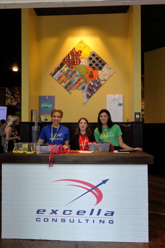 registration desk corporate event washington dc