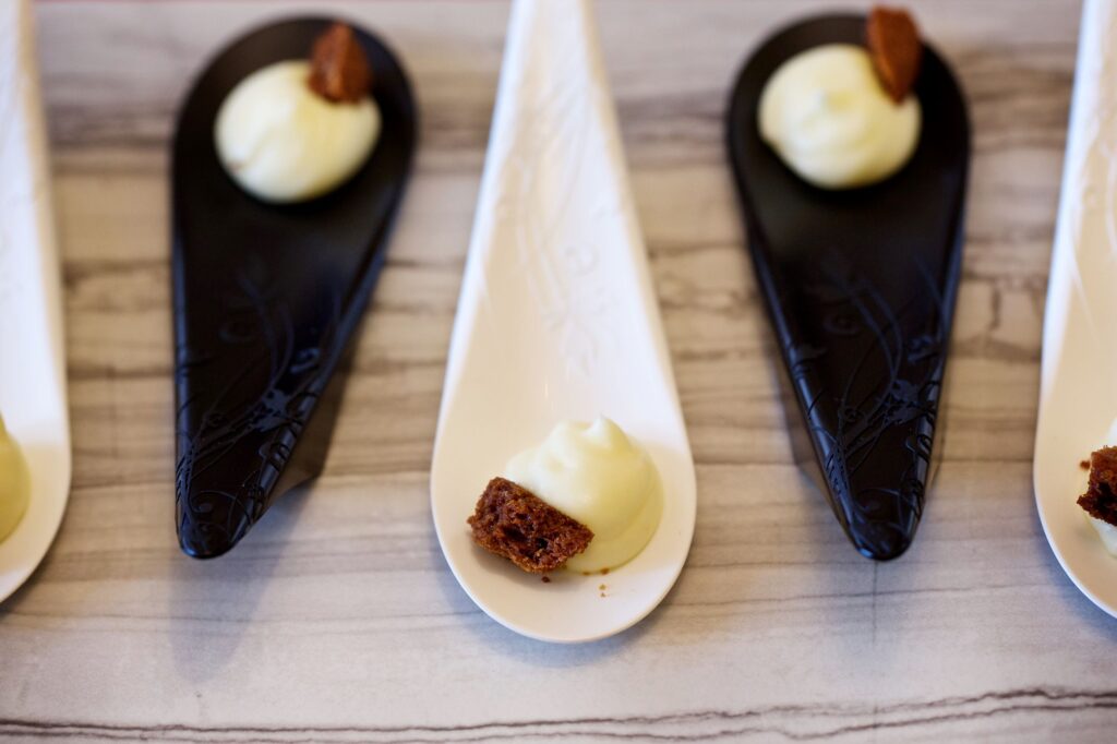 relish catering washington dc dessert display