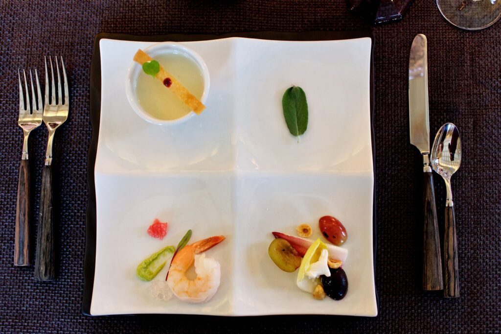 relish catering washington dc first course