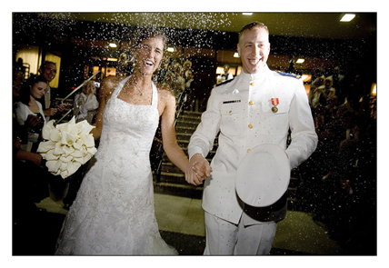 washington-dc-navy-yard-wedding-biodegradable-confetti-exit