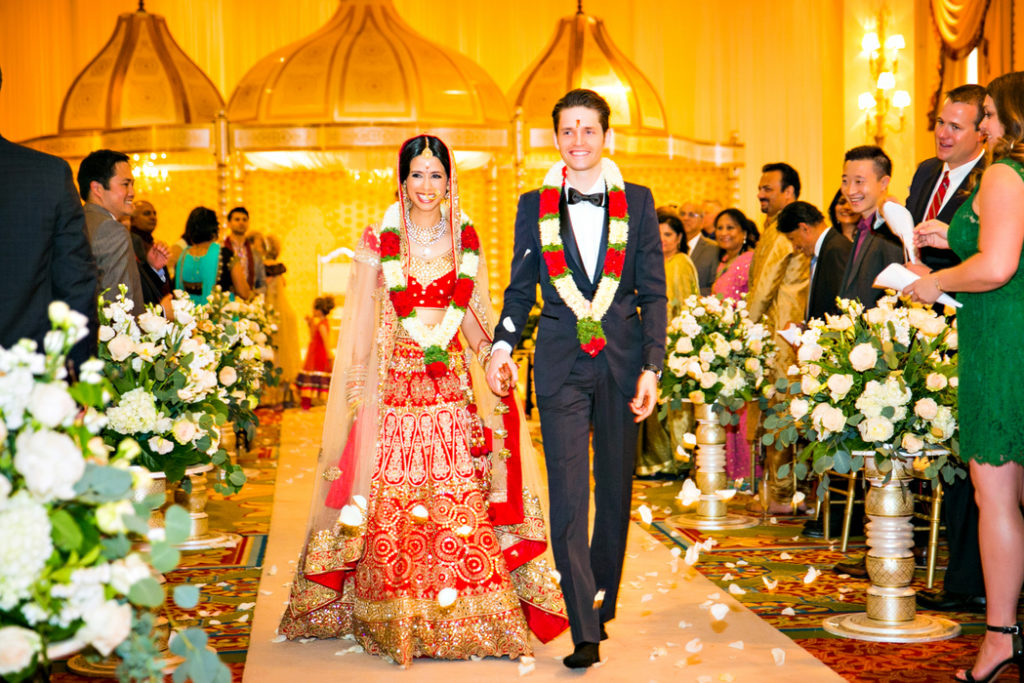indian fusion wedding Washington DC Mayflower Hotel state ballroom