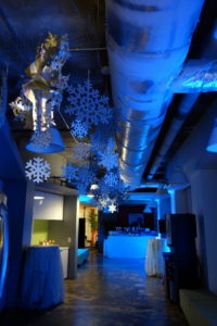 corporate event holiday party winter washington dc in office