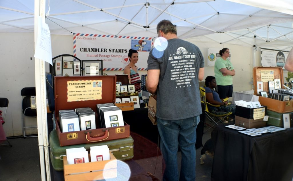 merrifield fall festival 2017 fairfax virginia chandler stamps craft vendor
