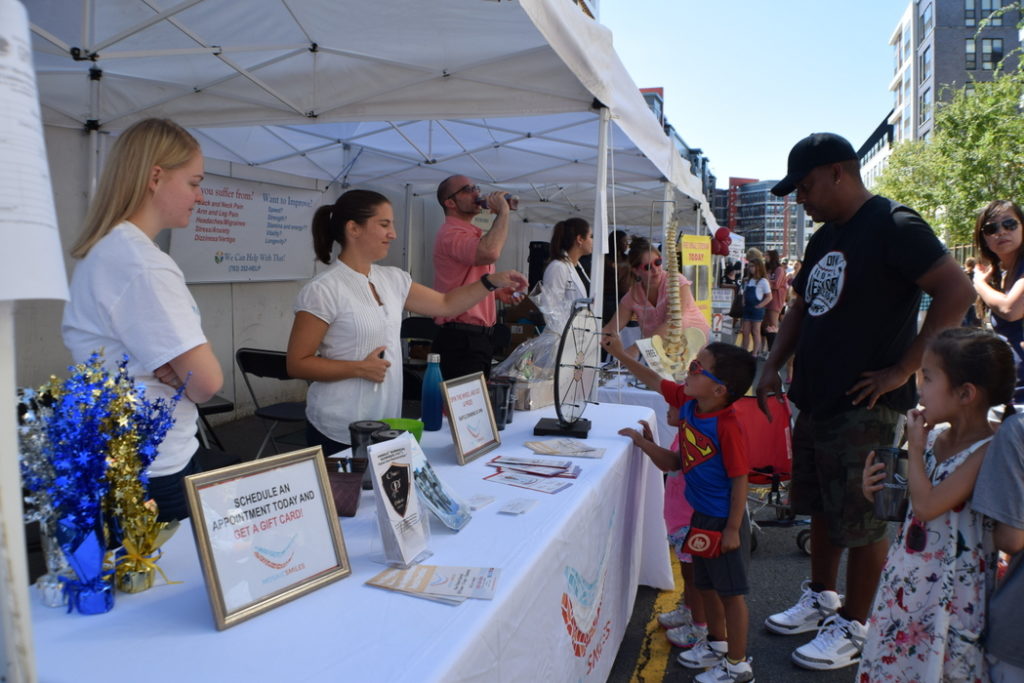 merrifield fall festival 2017 fairfax virginia mosaic smiles vendor booth