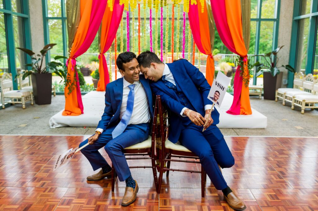 gay-wedding-reception-newlywed-games